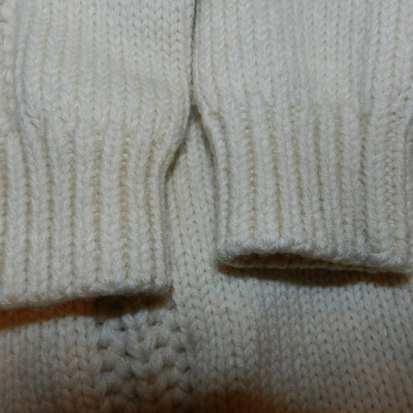 Demylee New York Peyton Wool Cotton Blend Knit Ivory Cream Cardigan Sweater XS - Picture 13 of 15